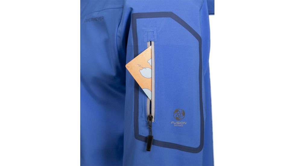 Obermeyer Foraker Shell Jacket - Mens, Blue Vibes, Extra Large, 22078-BLUE VIBES-XL