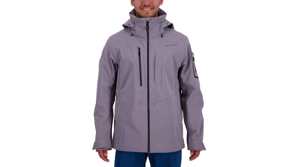 Obermeyer Foraker Shell Jacket - Mens, Knightly, Medium, 22078-KNIGHTLY-M