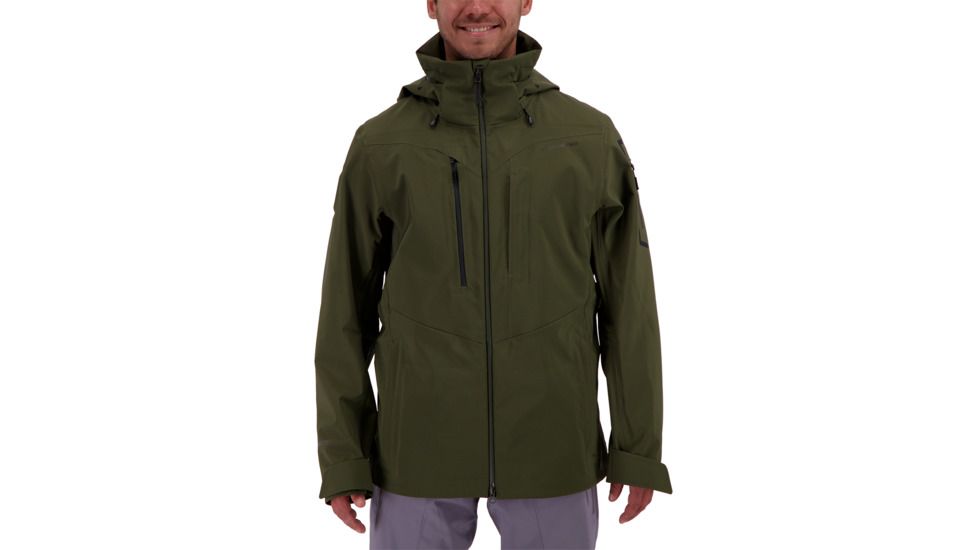 Obermeyer Foraker Shell Jacket - Mens, Off-Duty, Small, 22078-OFF-DUTY-S