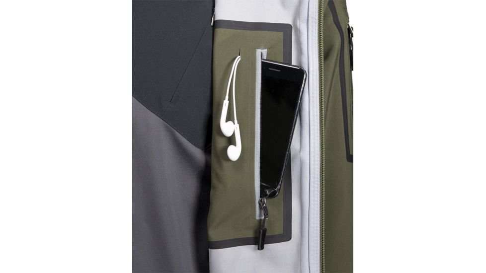 Obermeyer Foraker Shell Jacket - Mens, Off-Duty, Small, 22078-OFF-DUTY-S