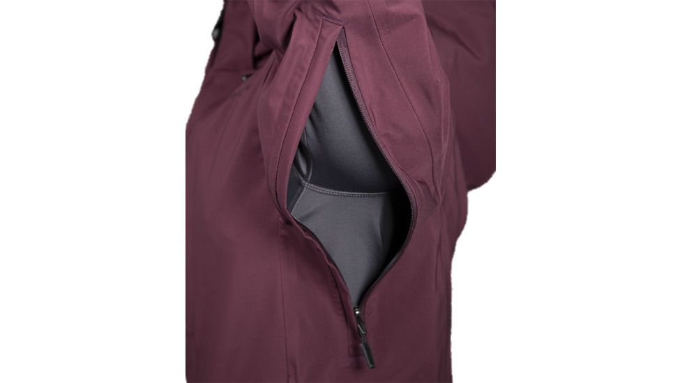 Obermeyer Foraker Shell Jacket - Mens, Wine-Not, Medium, 22078-WINE-NOT-M