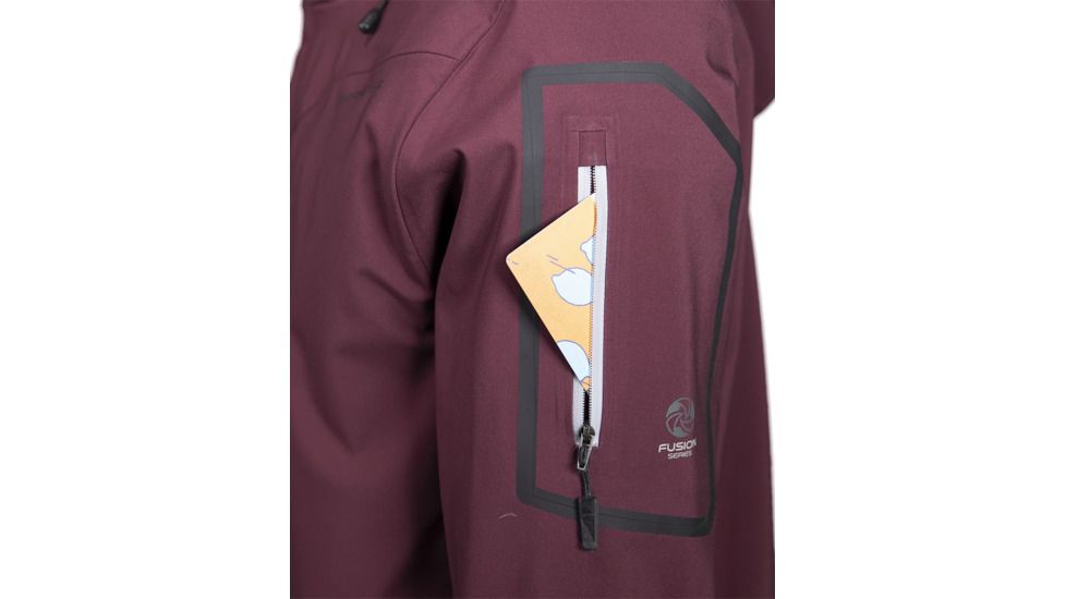 Obermeyer Foraker Shell Jacket - Mens, Wine-Not, Medium, 22078-WINE-NOT-M