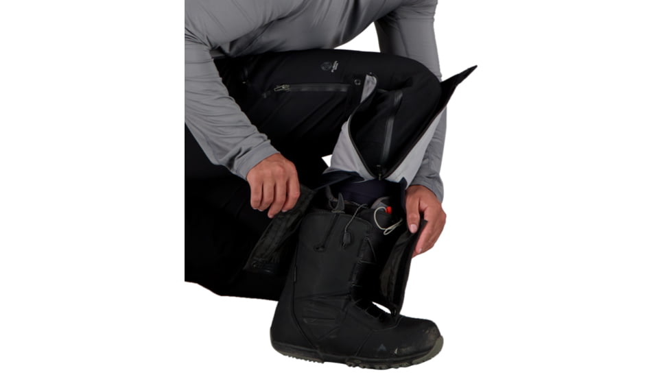 Obermeyer Foraker Shell Pant - Mens, Black, Large, 25038-16009-L