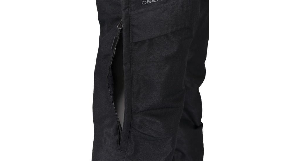 Obermeyer Foraker Shell Pant - Mens, Black, Medium, 25078-BLACK-M