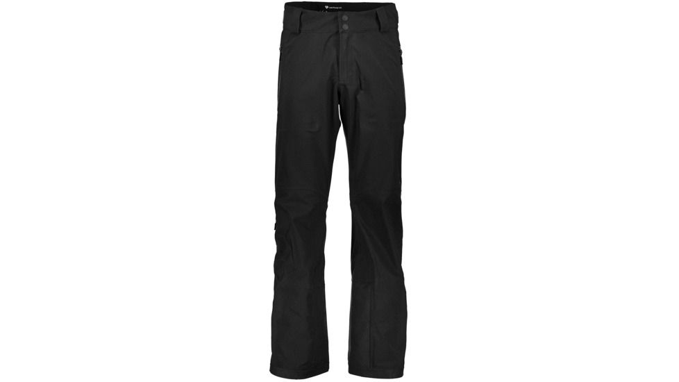 Obermeyer Foraker Shell Pant - Mens, Black, Medium, 25078-BLACK-M