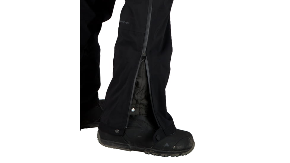 Obermeyer Foraker Shell Pant - Men's, Large, Short Inseam, Black, 25046-16009-LS
