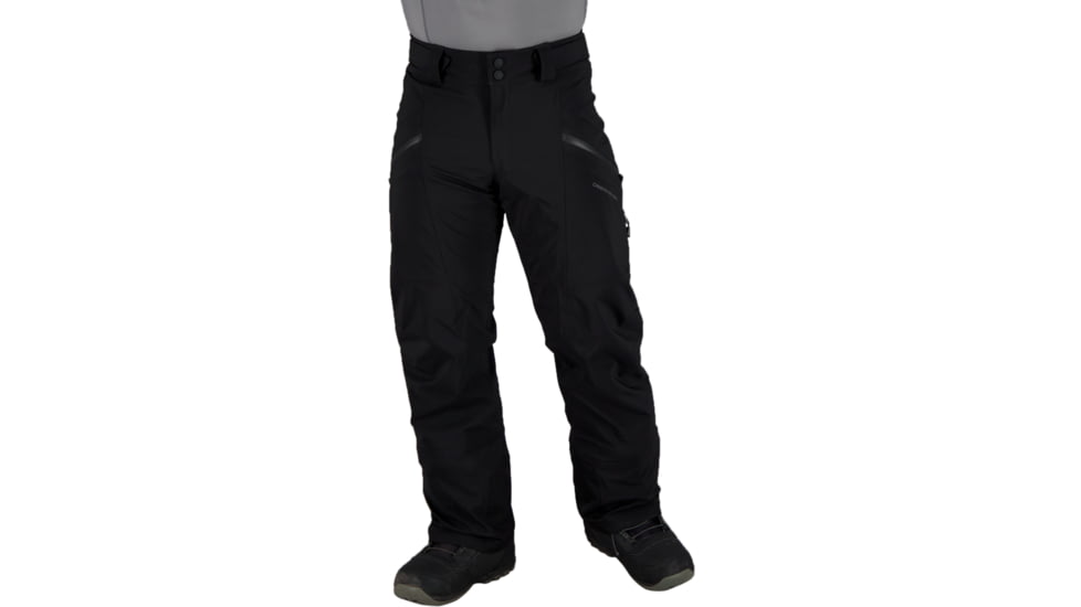 Obermeyer Foraker Shell Pant - Men's, Large, Short Inseam, Black, 25046-16009-LS