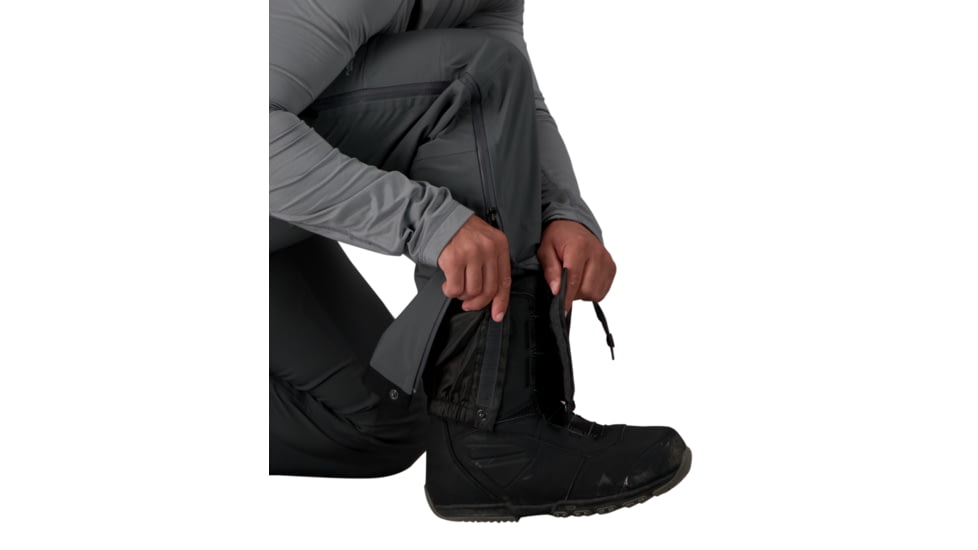 Obermeyer Foraker Shell Pant - Men's, Medium, Regular Inseam, Coal, 25046-20004-M