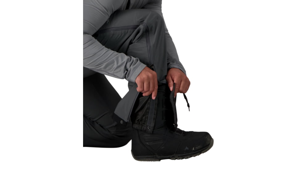 Obermeyer Foraker Shell Pant - Mens, Coal, Extra Large, 25038-20004-XL