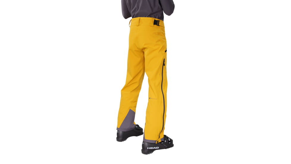 Obermeyer Foraker Shell Pant - Mens, Extra Large, Regular Inseam, Golden Hour, 25046-22120-XL