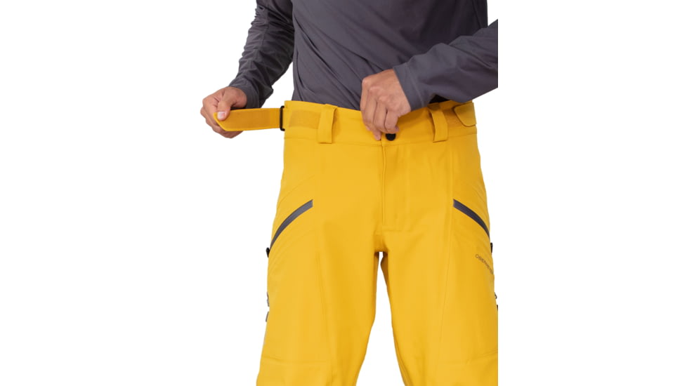 Obermeyer Foraker Shell Pant - Mens, Extra Large, Regular Inseam, Golden Hour, 25046-22120-XL