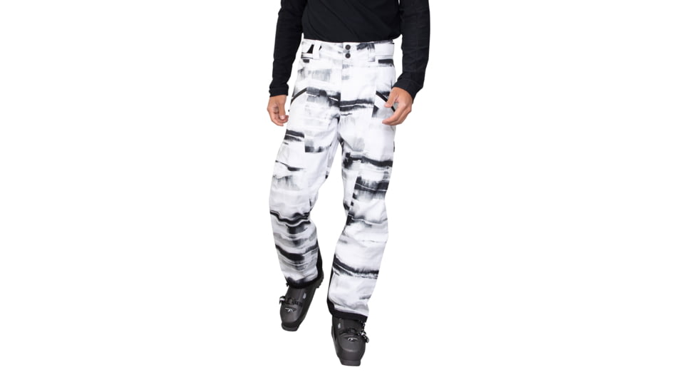 Obermeyer Foraker Shell Pant - Mens, Extra Large, Regular Inseam, White-Out, 25046-22106-XL