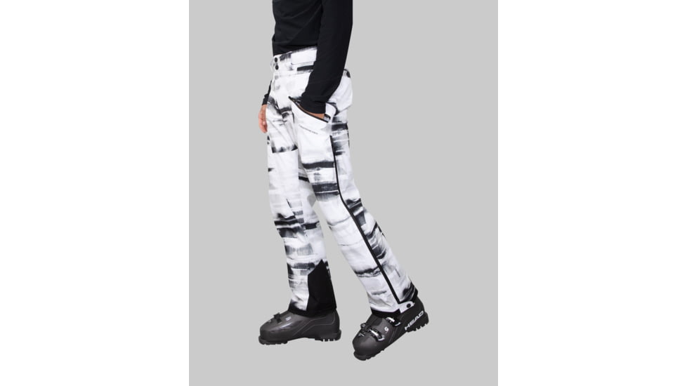 Obermeyer Foraker Shell Pant - Mens, Medium, Short Inseam, White-Out, 25046-22106-MS