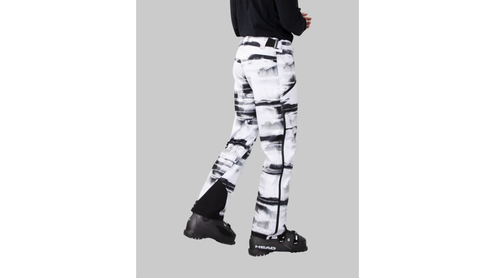 Obermeyer Foraker Shell Pant - Mens, Medium, Short Inseam, White-Out, 25046-22106-MS
