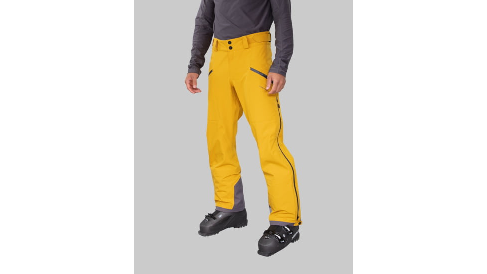 Obermeyer Foraker Shell Pant - Mens, Small, Regular Inseam, Golden Hour, 25046-22120-S