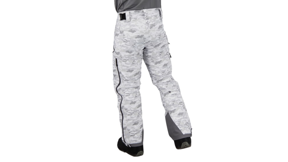 Obermeyer Foraker Shell Pant - Mens, Snow Squall, Large, 25038-21104-L