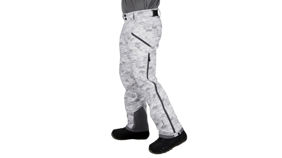Obermeyer Foraker Shell Pant - Mens, Snow Squall, Large, 25038-21104-L