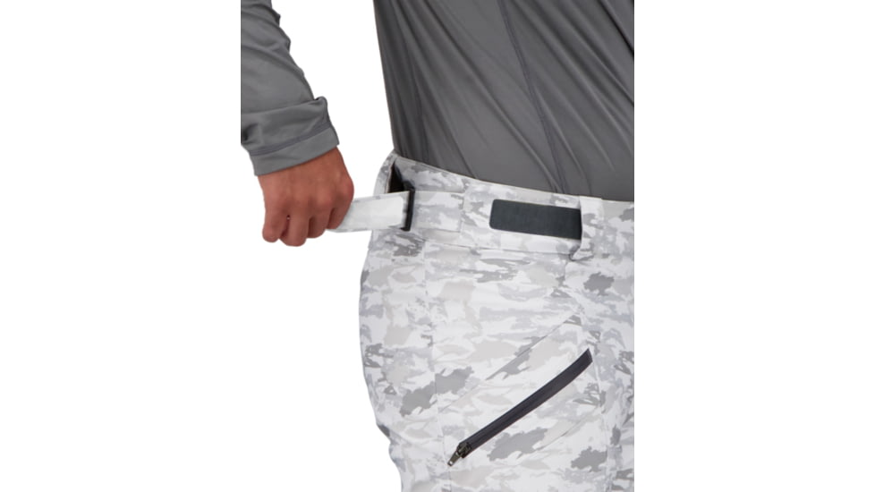 Obermeyer Foraker Shell Pant - Mens, Snow Squall, Large, 25038-21104-L