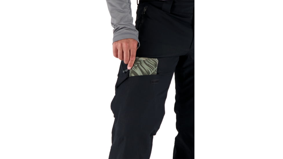Obermeyer Force Pant - Mens, Black, Small, 25010-16009-S