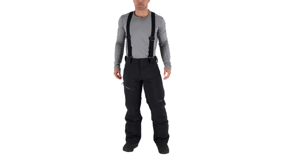 Obermeyer Force Suspender Pant - Mens, Black, Small, 25011-16009-S
