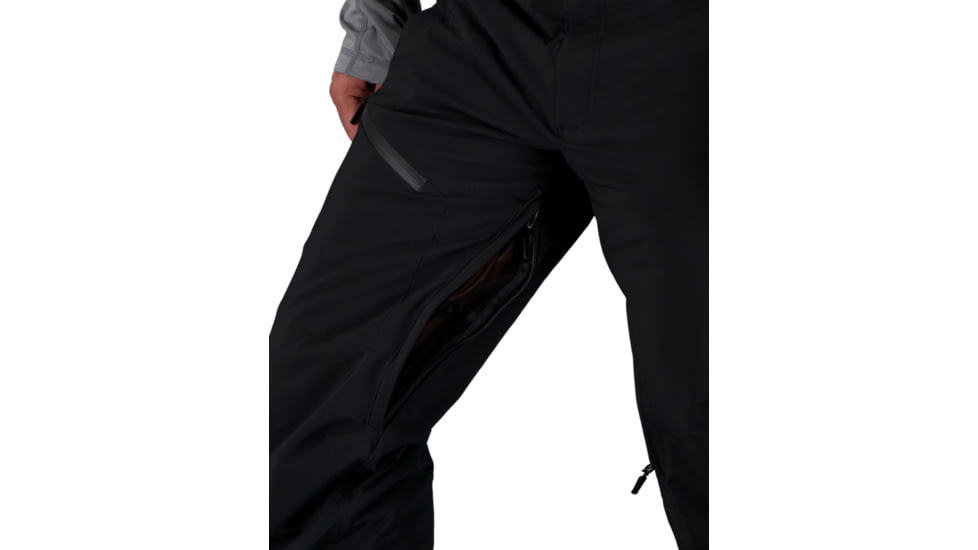 Obermeyer Force Suspender Pant - Men's, Small, Regular Inseam, Black, 25042-16009-S