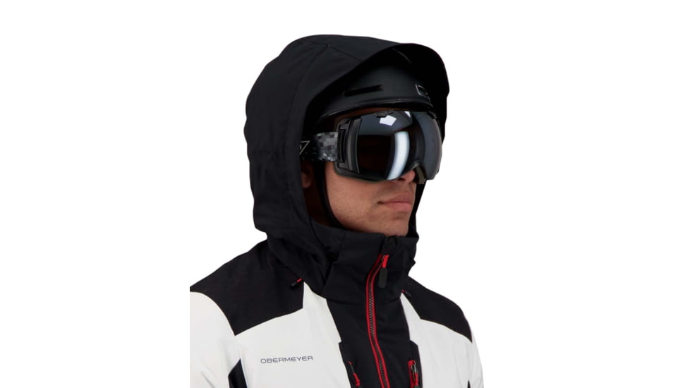 Obermeyer Foundation Jacket - Mens, Black, Large, Tall, 21100-16009-LT