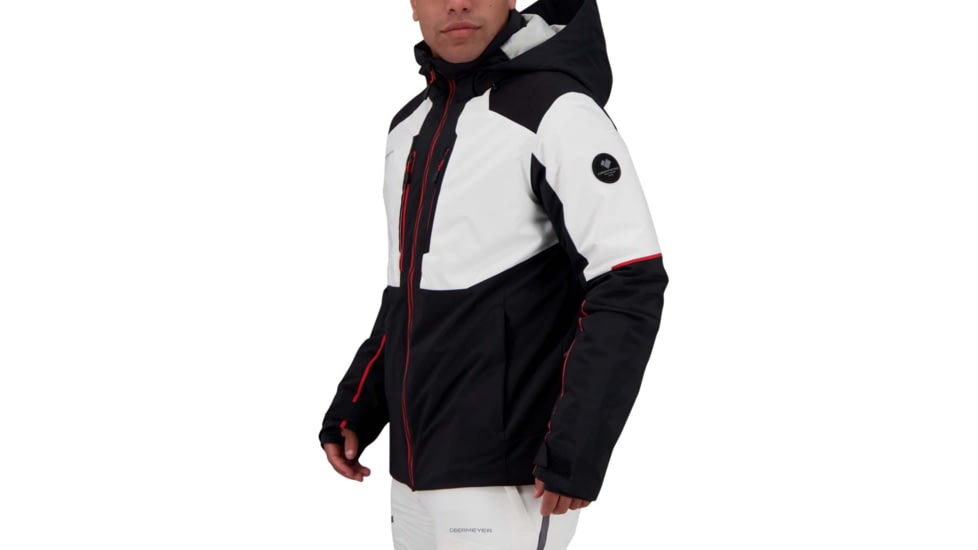 Obermeyer Foundation Jacket - Mens, Black, Large, Tall, 21100-16009-LT
