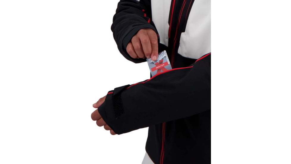 Obermeyer Foundation Jacket - Mens, Black, Large, Tall, 21100-16009-LT