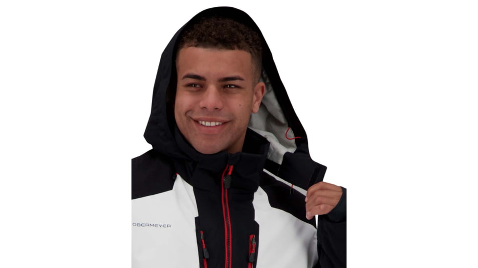 Obermeyer Foundation Jacket - Mens, Black, Large, Tall, 21100-16009-LT