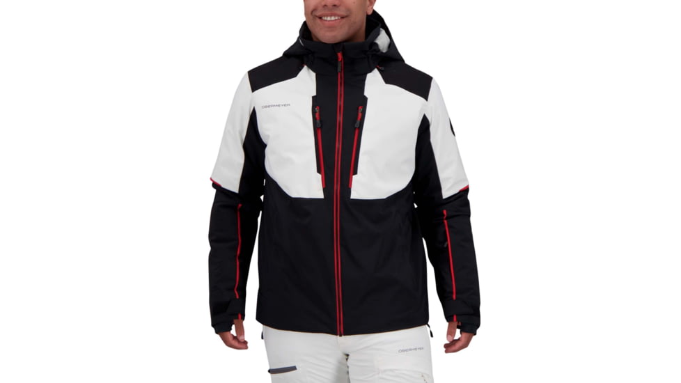 Obermeyer Foundation Jacket - Mens, Black, Large, Tall, 21100-16009-LT