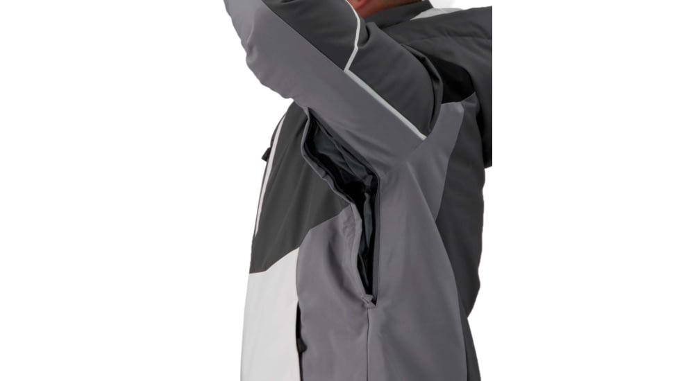 Obermeyer Foundation Jacket - Mens, Coal, Large, 21100-20004-L