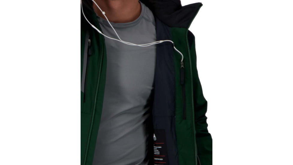 Obermeyer Foundation Jacket - Mens, Night Ops, Extra Large, 21100-21190-XL