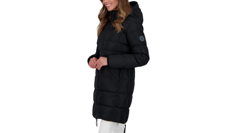 Obermeyer Hemera Down Parka - Womens, Black, 8 Petite, 11180-16009-8P