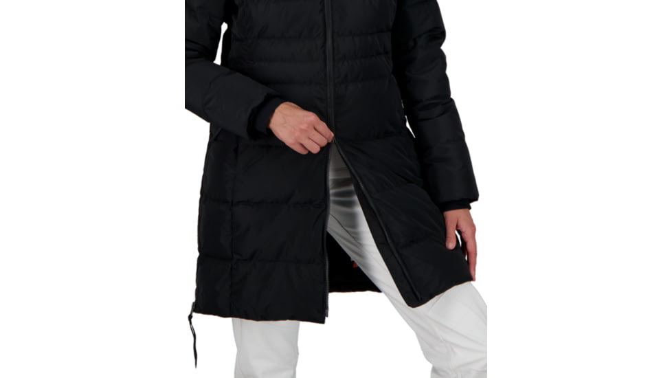 Obermeyer Hemera Down Parka - Womens, Black, 8 Petite, 11180-16009-8P