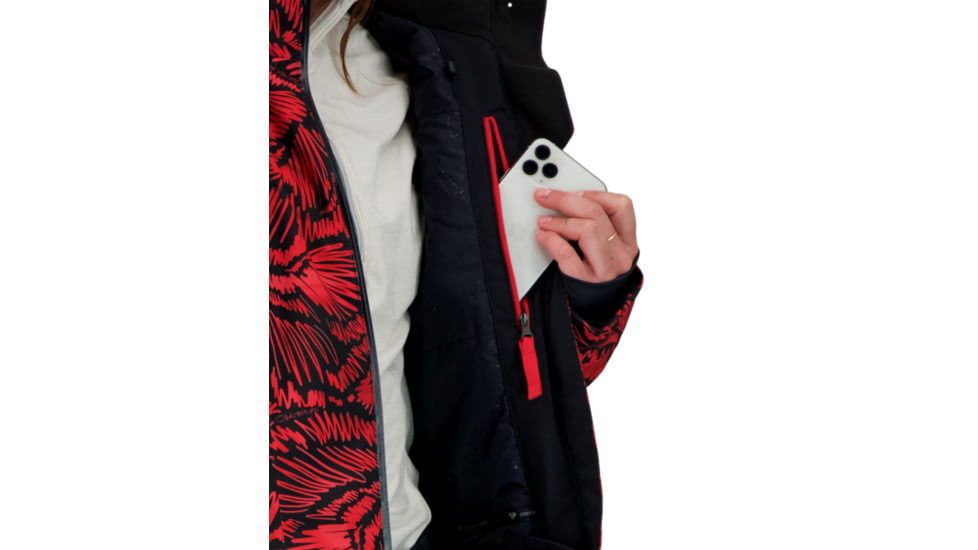 Obermeyer Jette Jacket - Womens, Big Bang, 14 Petite, 11166-21146-14P