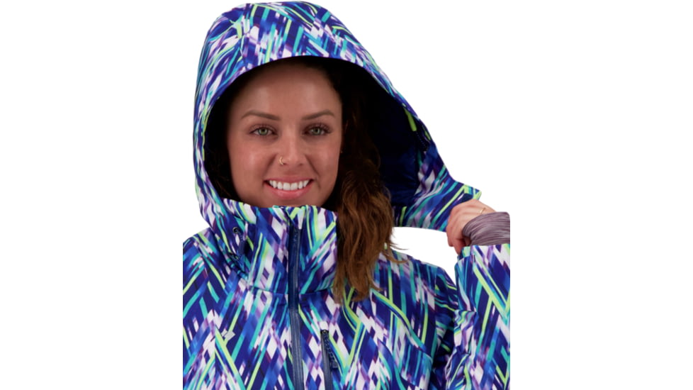 Obermeyer Jette Jacket - Womens, Cosmic Ray, 14 Petite, 11166-21152-14P