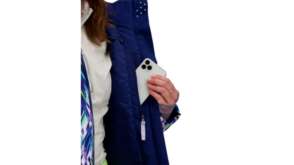 Obermeyer Jette Jacket - Womens, Cosmic Ray, 14 Petite, 11166-21152-14P