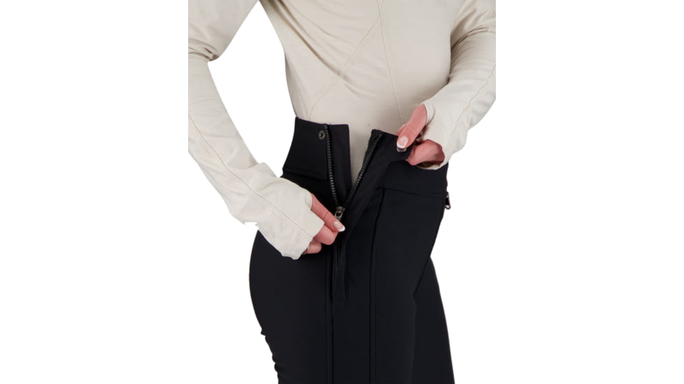 Obermeyer Jinks ITB Softshell Pant - Women's, 4 US, Regular Inseam, Black, 15060-16009-4