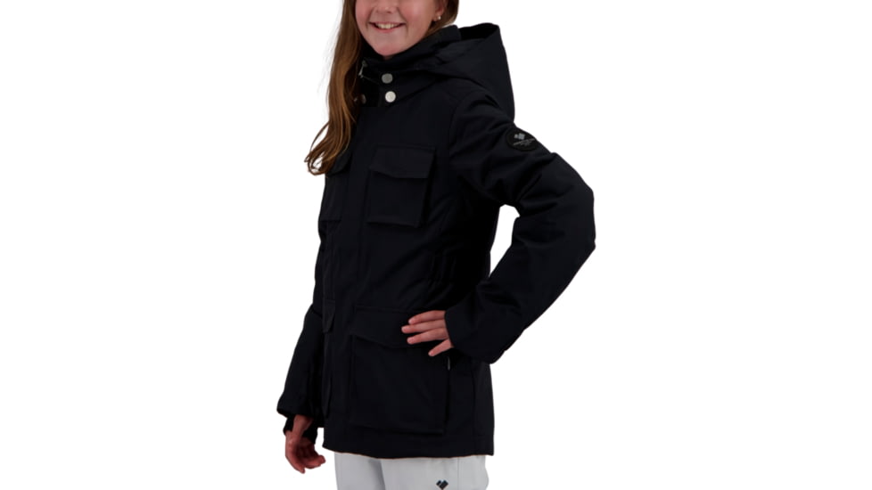 Obermeyer June Jacket - Girls, Black, Medium, 31073-16009-M