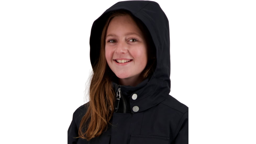 Obermeyer June Jacket - Girls, Black, Medium, 31073-16009-M