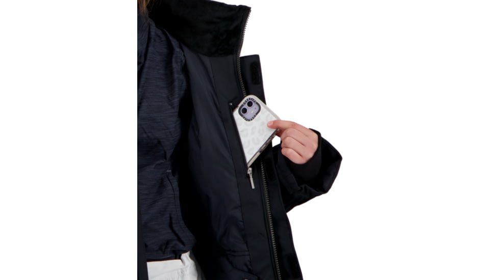 Obermeyer June Jacket - Girls, Black, Medium, 31073-16009-M