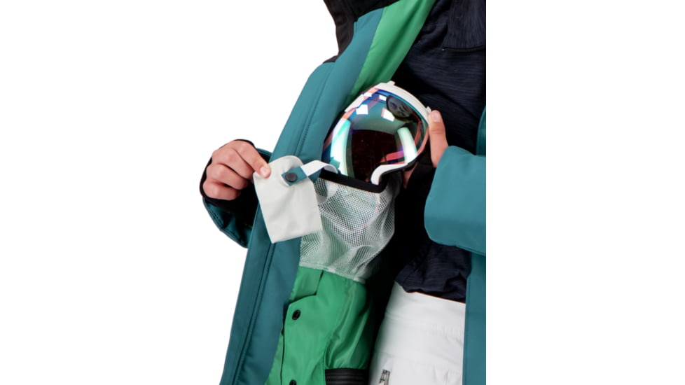 Obermeyer June Jacket - Girls, In Too Deep, Extra Large, 31073-21171-XL