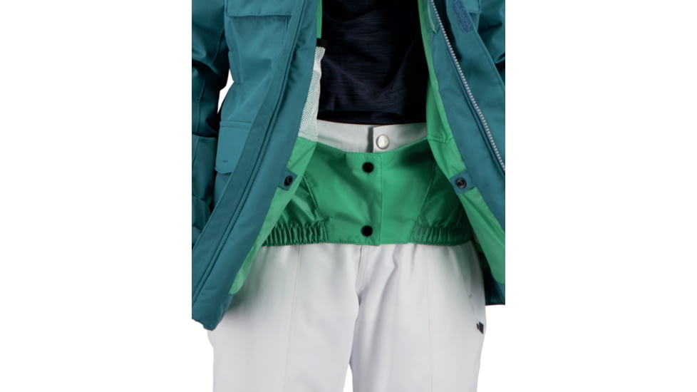 Obermeyer June Jacket - Girls, In Too Deep, Extra Large, 31073-21171-XL