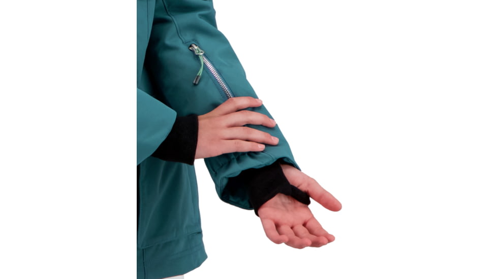 Obermeyer June Jacket - Girls, In Too Deep, Extra Large, 31073-21171-XL