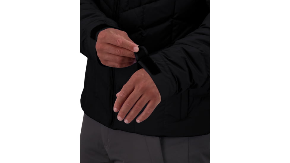 Obermeyer Klaus Down Jacket - Men's, 2XL, Black, 24010-16009-2XL