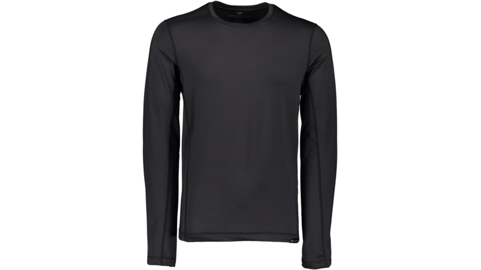 Obermeyer Lean Crew Top - Mens, Black, Large, 29011-16009-L