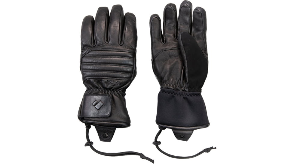 Obermeyer Leather Glove - Mens, Black, M, 28051-16009-M