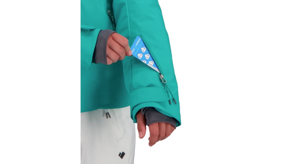Obermeyer Leia Jacket - Girls, Off Tropic, Medium, 31075-20063-M