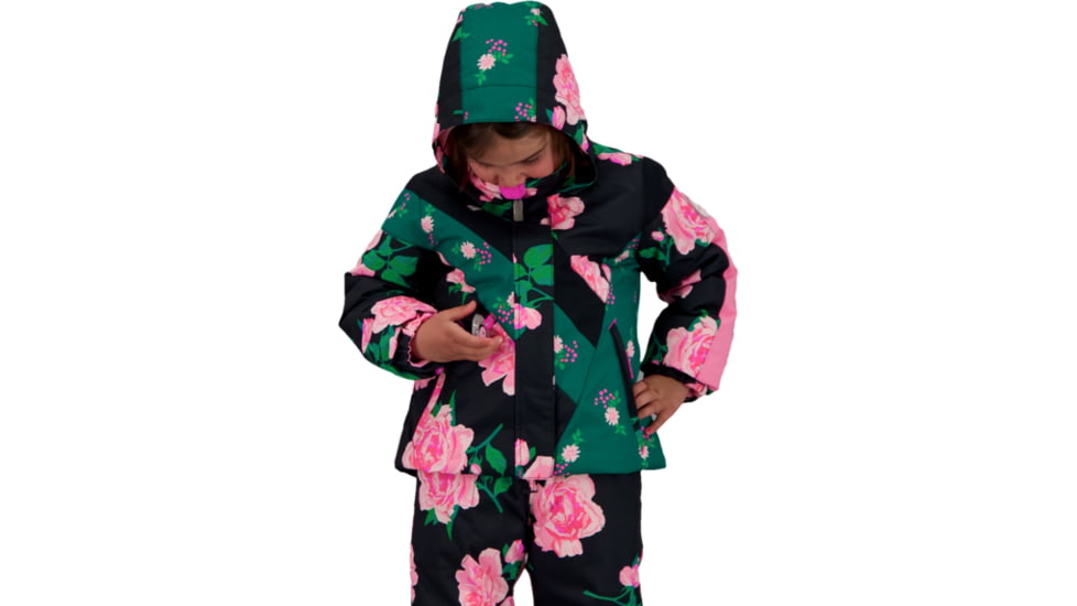 Obermeyer Lissa Jacket - Girls, Roses-R-Pink, 4, 51071-21151-4