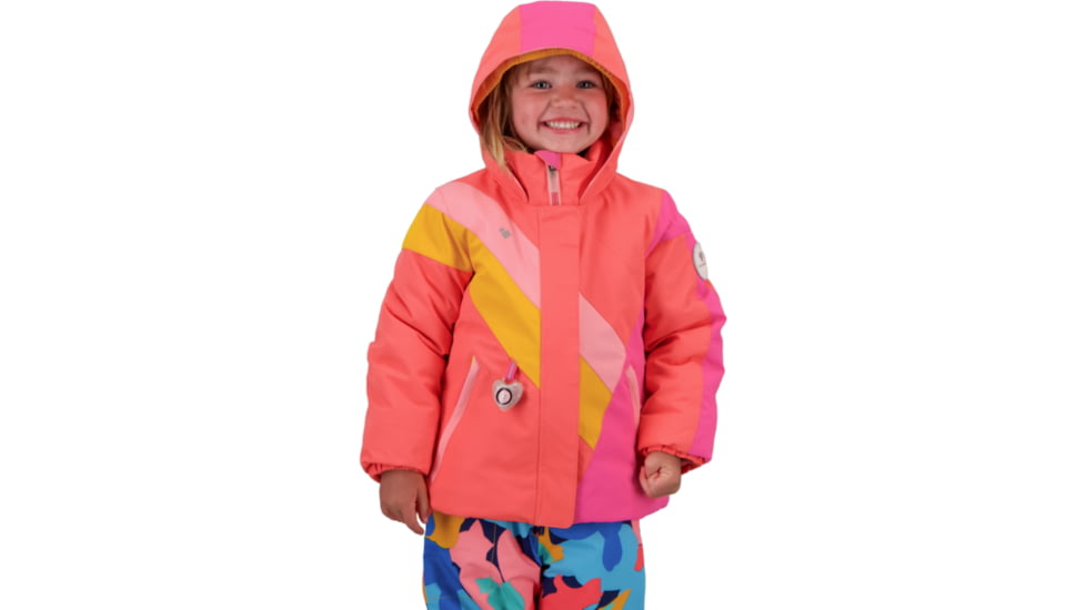 Obermeyer Lissa Jacket - Girls, Wild Coral, 2, 51071-21033-2
